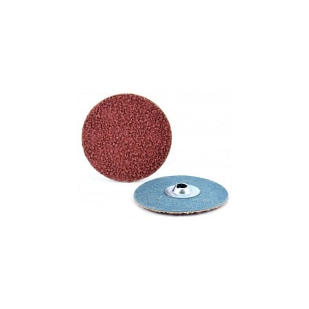 3" Type S Aluminum Oxide, Compact Grain Quick-Lok Disc, 80 Grit