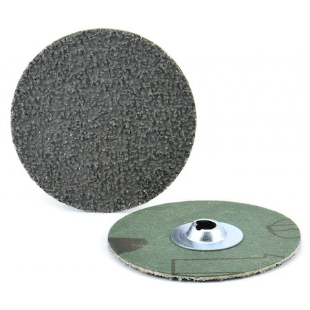 2" Type S PREDATOR Resin Fiber Quick-Lok Disc, 36 Grit
