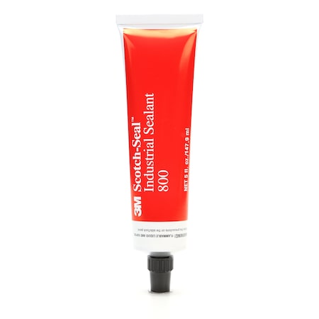 Industrial Sealant, 5 oz, Tube, Reddish Brown, Methyl Ethyl Ketone Base, Scotch-Seal