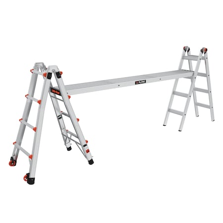 Adj. Aluminum 2-Person Plank,73 in L
