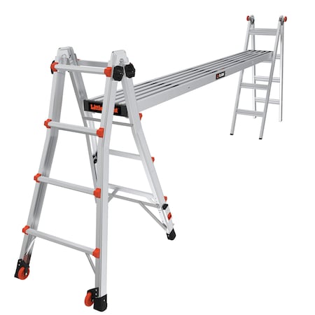 Adj. Aluminum 2-Person Plank,73 in L