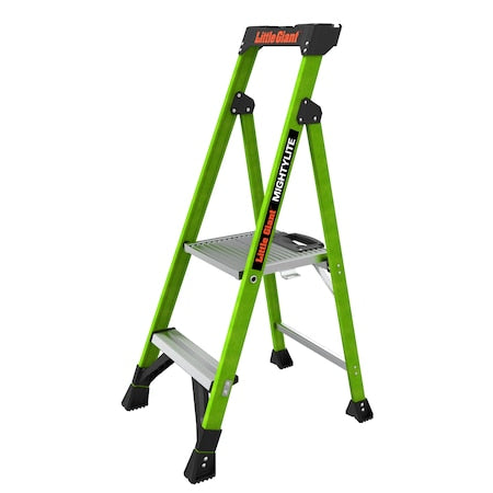 4 ft Fiberglass Platform Stepladder, 300 lb Capacity