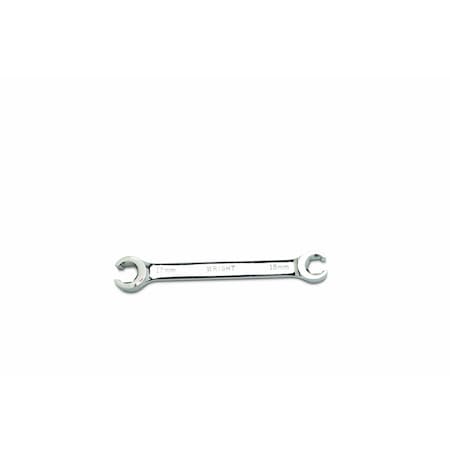 Flare Nut Wrench 6 Point Metric Satin Full Polish