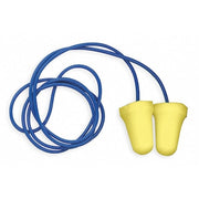 E-A-R E-Z-Fit Disposable Corded Ear Plugs, Bell Shape, NRR 28 dB, Yellow, S, 200 Pairs