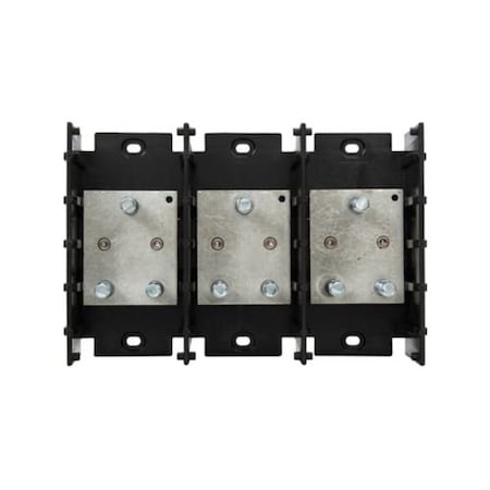 Power Distribution Block, Open, 1 Pole, 400 A Copper, 600 V AC/DC
