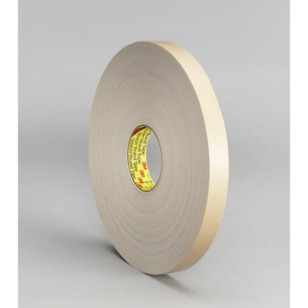 Double-Sided Foam Tape, 3/4 in W, 72 yd L, 1/16 in, Polyethylene Foam, Double-Sided, 12 PK
