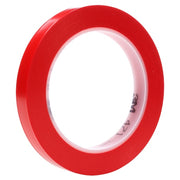 Vinyl Tape 471,Red,1/4"x36 yd,PK144