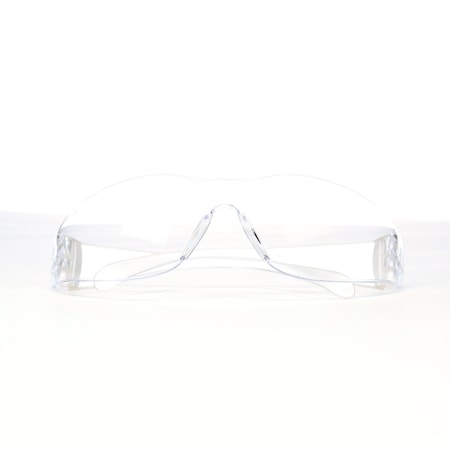 Virtua, Safety Glasses, Anti-Fog & Anti-Scratch, Clear Lens, Clear Frame, Frameless, 100 PK
