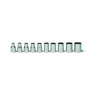 SET 1/4" Drive 10 Piece Set - 6 Point St