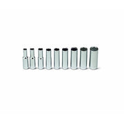 Set 1/4" Drive 9 Piece Set - 6 Point