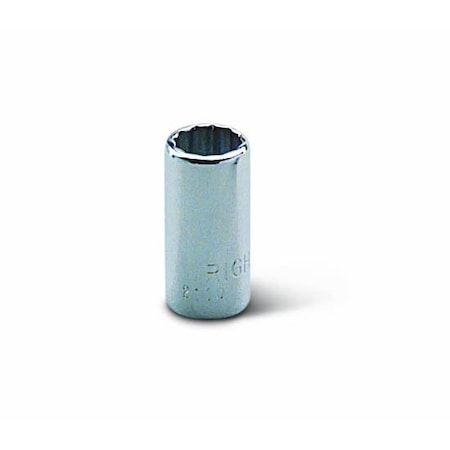 Socket 1/4" Drive 12 Point Standard Sock, 2108