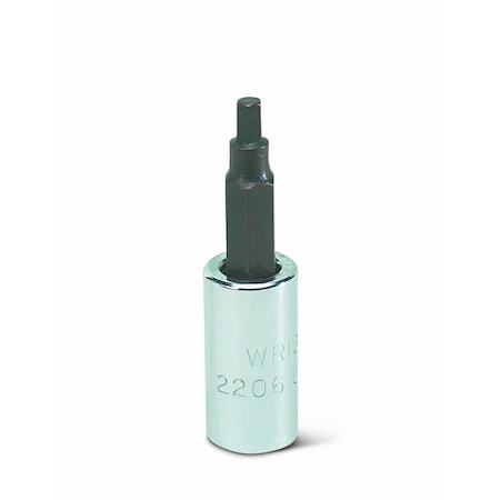 Bit Sockets 1/4" Drive Hex Bit Socket w/, 2208