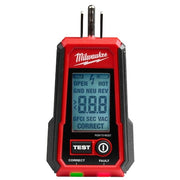 Receptacle Tester,LCD,Digital