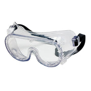 22 Series, Indirect Vented Safety Goggles Goggles, PVC Frame, Clear Lens, UV-AF Anti-Fog