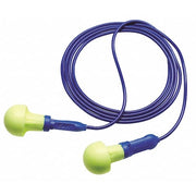 E-A-R Disposable Corded Ear Plugs, Metal Detectable, Pod Shape, NRR 28 dB, M, Yellow, 200 Pairs