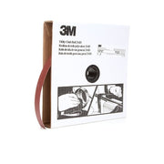 Utility Cloth Roll,1"x50yd, P220 Grit, PK5
