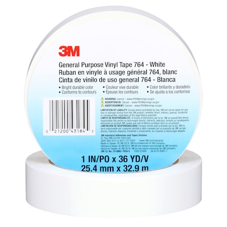 General Purpose Vinyl Tape 764,PK36