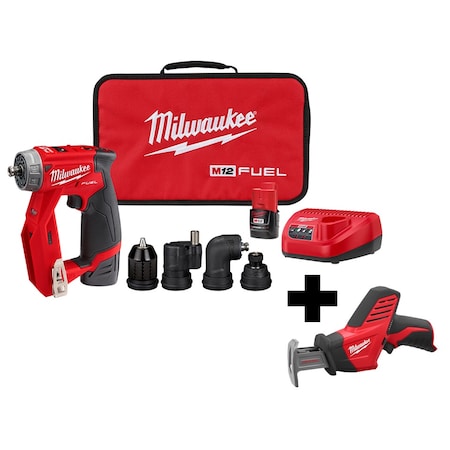 M12 FUEL Installation Drill/Driver Kit + M12 HACKZALL Recip Saw