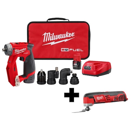 M12 FUEL Installation Drill/Driver Kit + M12 Multi-Tool