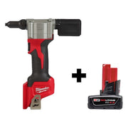 M12 Rivet Tool + M12 XC 4.0 Battery Pack