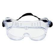 Impact Resistant Safety Goggles, Clear Uncoated Lens, 332 Series, 10PK