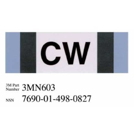 Damage Control Pipe Sign 3MN603DG inCWin, PK50