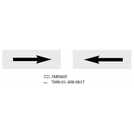 Damage Control Pipe Sign 3MN605DG inArro, PK50