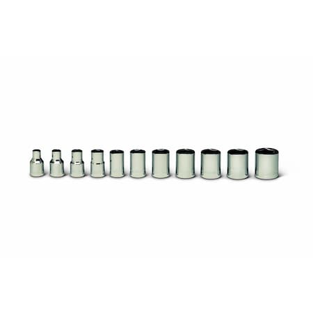Set 1/4" Drive 11 Piece Set 6 Point Stan