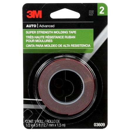 0.5 in W x 5 ft L, Red, 24 PK