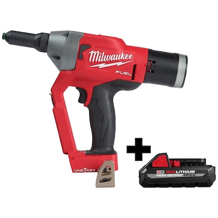 M18 FUEL 1/4" Blind Rivet Tool w/ ONE-KEY + M18 CP3.0 Battery