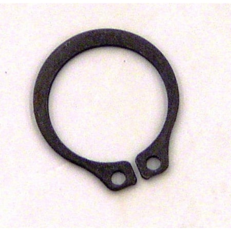 Internal Retaining Ring, Steel, Plain Finish, 7/16 in Bore Dia.