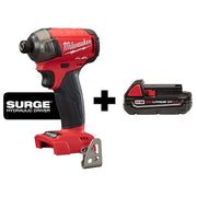 M18 FUEL SURGE 1/4" Hex Hydraulic Driver + M18 CP2.0 Battery