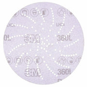 Hkit Cn SAnding Dsc 360L,20822,3in, PK500, 3" Diameter, Multi-Hole, Aluminum Oxide, P240 Grit