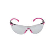 Series 1000, Safety Glasses, Scotchgard Anti-Fog & Anti-Scratch, Gray I/O Lens, Pink/Black Frame