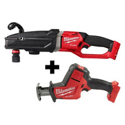 M18 FUEL HACKZALL + M18 FUEL SUPER HAWG Right Angle Drill w/ QUIK-LOK