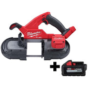 M18 FUEL Compact Band Saw + M18 HIGH OUTPUT XC6.0 Battery Pack