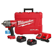 M18 FUEL 1/2 in. High Torque Impact Wrench with Pin Detent with ONE-KEY Kit