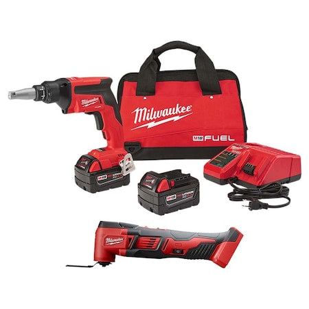 M18 Cordless Multi-Tool + M18 FUEL Drywall Screw Gun Kit