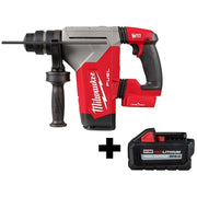 M18 FUEL 1-1/8" SDS Plus Rotary Hammer w/ ONE-KEY + M18 HIGH OUTPUT XC6.0 Battery Pack