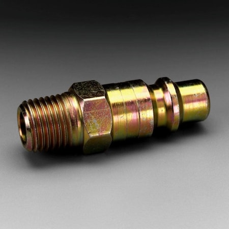 Plug,3/8" Body Size,1/4" MPT