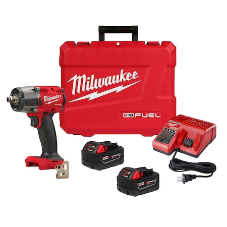 M18 FUEL 3/8 in. Mid-Torque Impact Wrench with Friction Ring Kit
