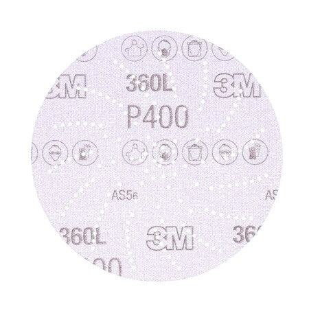 Abrasive Disc, 3 in Dia, Aluminum Oxide, P400 Grit