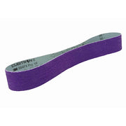 Sanding Belt, Coated, Ceramic, 36 Grit, Coarse, 1184F, Purple