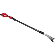 Telescoping Pole Pruning Shears, Single Blade, 1-3/4 in Cut Cap, Steel 3 in L Blade, Plastic Handle