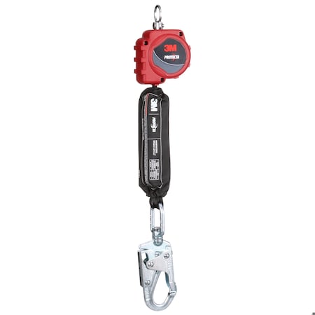 Protecta Self-Retracting Lifeline, 6 ft. Length, Swivel Snap Hook, Steel, 1 Leg(s)