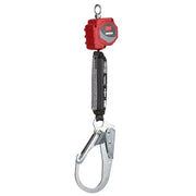 Protecta Self-Retracting Lifeline, 6 ft. Length, Rebar Hook, Steel, 1 Leg(s), 310 lb Weight Capacity