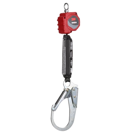 Protecta Self-Retracting Lifeline, 6 ft. Length, Rebar Hook, Steel, 1 Leg(s), 310 lb Weight Capacity