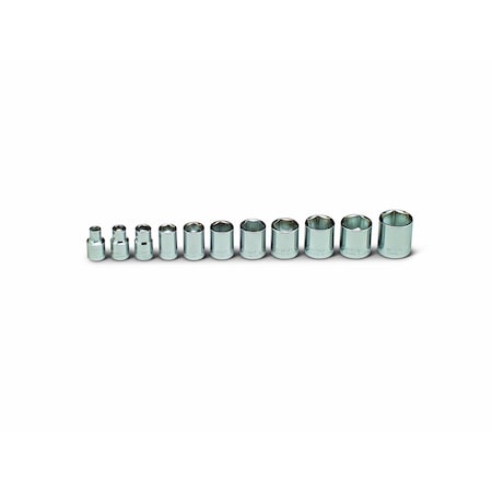 Set 3/8" Drive 11 Piece Set - 6 Point St