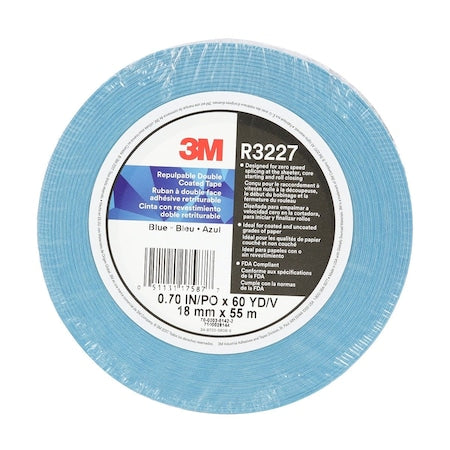Repulpb Dble Coatd Tape,Blu,24mmx55,PK36