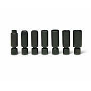 Set 3/8" Dr 7 Pc Set - 6 Pt Deep Univers